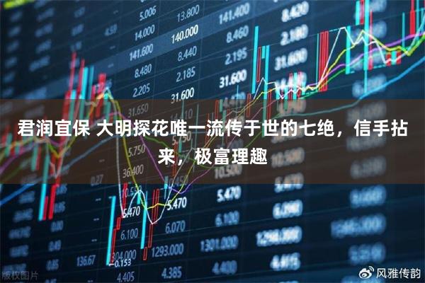 君润宜保 大明探花唯一流传于世的七绝，信手拈来，极富理趣